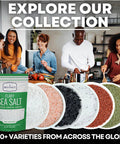 Sea Salt Superstore Coarse Sea Salt for Grinder Refill Coarse Grain her Salt Non-Iodized Coarse Salt for Cooking Mineral-Rich Unrefined Baja Salt 14 oz Bag