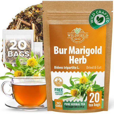 50 Bags White Mulberry Tea Mulberry Leaf Herbal Tea (Morus Alba) - 50 Count 1.5g Bags Herb Hoja De Morera