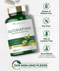 Carlyle Sulforaphane from Broccoli Seed Extract 180 Capsules Traditional Herbal Supplement Non-GMO and Gluten Free Formula