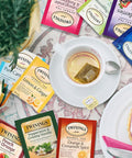 Tea Bunch Twinings 48 Assorted Tea Bags Variety Pack 12 Flavors Tea Assortment Tea Sampler Set with 20 Honey Sticks for Tea - Assorted Tea Bags Individually Wrapped