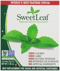 Sweetleaf Stevia Powder Packets - Zero Calorie Sweetener with Stevia Leaf Extract No Artificial Sweetener Additive Sugar Keto Friendly Non GMO Gluten - 35 Packets (Pack of 4)