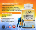 Digestive Enzymes For Digestion, Gut Health And Bloating Relief Quadruple Strength - Pancreatin Active Ingredient For Digestion Of Fats, Carbs, Protein 100 Capsules Non Gmo By Amate Life