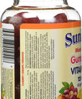 Sunkist Vitamin C, Gummy, Mixed Fruit Flavour, 125 mg, 60 Count
