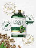 Carlyle Cascara Sagrada Capsules | 450 mg | 250 Count | Herbal Supplement | Non-GMO Gluten