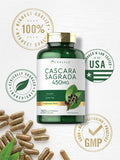 Cascara Sagrada Capsules | 450 Mg | 250 Count | Herbal Supplement | Non-Gmo, Gluten Free | By Carlyle