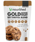 So Nourished Monk Fruit Sweetener with Erythritol Granular - 1:1 Sugar Substitute, Keto - 0 Calorie, 0 Net Carb, Non-GMO 2.5 Pounds