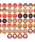 Two Rivers Coffee Flavored Coffee Pods Compatible with Keurig K Cup Brewers, Assorted Variety Pack Flavored Coffee, 40 Count