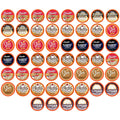 Two Rivers Coffee Flavored Coffee Pods Compatible with Keurig K Cup Brewers, Assorted Variety Pack Flavored Coffee, 40 Count