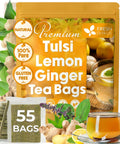 FreshDrinkUS, Premium 50 Mulberry Leaf Tea Bags, 100% Natural & Pure from Mulberry Leaves. Herbal Tea. Made with Natural Material Tea Bags. No Sugar, No Caffeine, No Gluten, Vegan.