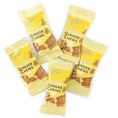 Prince Of Peace Original Ginger Chews 4 Oz. Candied Ginger Natural Candy Pack 2 Pack