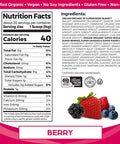 Orgain Bundle Berry Superfoods Powder and Peanut Butter Protein Powder Made without Gluten NonGMO