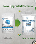 Pure Hyaluronic Serum Powder High Molecular Weight Cosmetics Grade Making Anti Aging Serum for Face and Skin 30 Gram