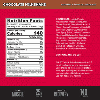 BSN Syntha-6 Isolate 2.01 lbs Chocolate Milkshake