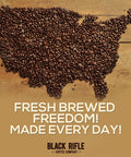 Black Rifle Coffee Company Electric Eagle Espresso Medium Roast Coffee Rounds 22 Single Serve Coffee Pods