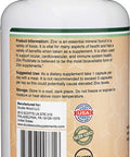 Zinc Picolinate 50mg 300 Capsules Immune Support for Kids and Adults NonGMO Gluten Manufactured in The USA 300 Day Supply by Double Wood Supplements