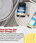 Barlean's Organic Oils Fresh Catch Orange Flavor Fish Oil