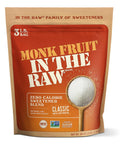 MONK FRUIT IN THE RAW, Golden 16 oz Baker's Bag, Pack of 1, Natural Monk Fruit Sweetener w/Erythritol, Sugar-Free