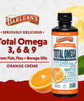 Barlean's Organic Oils Orange Cream 16 Oz 454 G