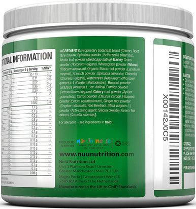 Super Greens Powder - 17 Superfoods Powder - 300g 60 Servings - Vitamin & Mineral Rich Formula - No Artificial Ingredients - Vegan & Vegetarian Friendly - Best Value - Made in The UK