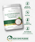 Carlyle Glucomannan Powder 12 Oz | Konjac Powder Supplement | Vegan & Vegetarian | Non-Gmo, Gluten Free