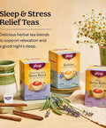 Yogi Tea Relaxation & Stress Relief Tea Variety Pack - 16 Tea Bags per Pack (3 Packs) - Relaxing Tea Sampler - Includes Honey Lavender Stress Relief Tea Bedtime Tea & Comforting Chamomile Tea