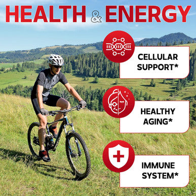 Nad Nicotinamide Riboside Resveratrol 900Mg Plus Resveratrol 100Mg - Cellular Production & Restoration, Aging Well, Overall Vitality - 80 Capsules