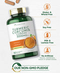 Carlyle Turmeric Curcumin With Black Pepper | 3000Mg 180 Capsules | Curcuminoids And Bioperine Supplement | Non-Gmo, Gluten Free