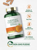 Carlyle Turmeric Curcumin With Black Pepper | 3000Mg 180 Capsules | Curcuminoids And Bioperine Supplement | Non-Gmo, Gluten Free