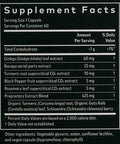 Gaia Herbs Agile Mind - Brain & Cognitive Support Herbal Supplements - with Organic Turmeric Root, Bacopa, Black , and Ginkgo Biloba - 60 Vegan Liquid Phyto-Capsules (30-Day Supply)