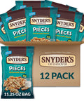 Snyder's of Hanover Pretzel Pieces, Honey Mustard and Onion, 11.25 Oz (Pack of 12)