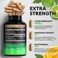 NUTRAHARMONY Organic Vitamin B Complex Drops & Citrus Bergamot Capsules