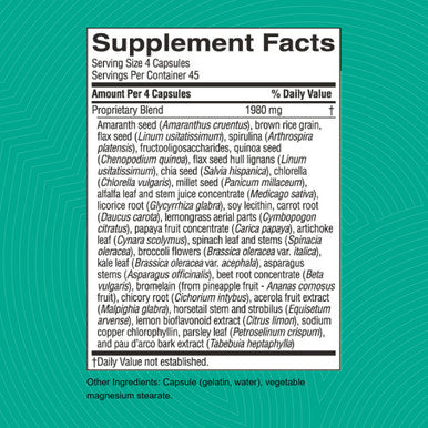 Nature'S Sunshine Ultimate Greenzone, 180 Capsules | Supports Immunity, Helps Maintain A Balanced Ph Level, And Is Full Of Nutrit