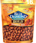 Blue Diamond Almonds Honey Roasted Snack Almonds, Party Salty Snack, Plant-Based Protein and Fiber, After School Snacks, Events, Holidays and Lunch, 16Oz, 1 Pound (Pack of 1)