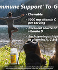 Good Sense Citrus Immune Support Chewable Tablets. A Custom Blend of 10 Vitamins, Minerals and Herbs, Including 1,000 mg of Vitamin C , 96 Count