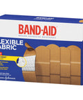 Johnson & Johnson Flexible Fabric Adhesive Bandages, 1 X 3, 100 Per Box (Pack Of 12)