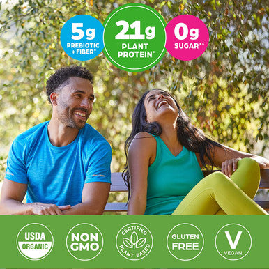 Orgain Organic 21g PlantBased Protein Powder Vanilla 10 Count Orgain Organic Hydration Powder with Electrolytes Superfoods Mango 8 Count Vegan Travel Packets