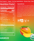 Orgain Organic 21g PlantBased Protein Powder Vanilla 10 Count Orgain Organic Hydration Powder with Electrolytes Superfoods Mango 8 Count Vegan Travel Packets