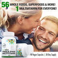 Plantvital Whole Food Multivitamin Multivitamins With 56 Superfoods Raw Veggies And Fruits Vitamins Earth Energy Fruits And Veggies Supplement Pure Fruit And Vegetable Supplements 270 Tablets