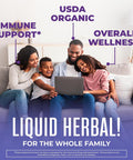 MaryRuth Organics Herbal Supplement Drop | for Immune Support | Pack of 1 | Elderberry | Syrup | Extra Strength | Black Liquid | USDA | Vegan | Non-GMO | Gluten Free | 60 Servings