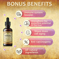 HERBALICIOUS Ecea Supplement - Natural Root Extract Liquid Drops - Antioxidant Rich Formula For Immune Function Support - Vegan Herbal Tincture - Non-Gmo, Alcohol-Free & Gluten-Free - 2 Fl. Oz.