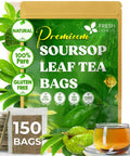 FreshDrinkUS, Premium 120 Mulberry Leaf Tea Bags, 100% Natural & Pure from Mulberry Leaves. Loose Leaf Herbal Tea. Made with Natural Material Tea Bags. No Sugar, No Caffeine, No Gluten, Vegan.