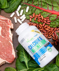 Best Calcium & Magnesium + Vitamin D3 400 Iu - Highly Absorbable With Boron - 10 Forms Of Calcium + Phosphorus For Bone Strength - All Natural - 240 Capsules - 2 Month Supply