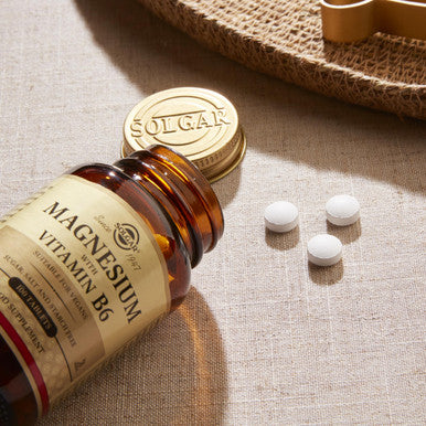 Solgar Magnesium with Vitamin B6 Tablets 100Tabs