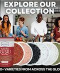 Sea Salt Superstore Black Salt Hawaiian-Style Black Lava Sea Salt Black Sea Salt with Activated Charcoal Black Hawaiian Sea Salt for Cooking & Finishing 14 oz Bag