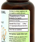 Barlowe's Herbal Elixirs Chamomile Extract - 1.2% Apigenin - 60 600mg VegiCaps - Stearate Free, Bottled in Glass!