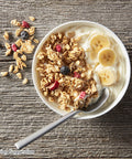 Bear Naked Granola Cereal, Vegan, Breakfast Snacks, Triple Berry Crunch (6 Bags)