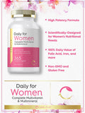 WomenÃƒâ€šÃ¢â‚¬â„¢s Multivitamin | 365 Caplets | Vitamin and Mineral Supplement | with Iron | Non-GMO, Gluten Free | by Carlyle