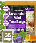 FreshDrinkUS, Premium 50 Mulberry Leaf Tea Bags, 100% Natural & Pure from Mulberry Leaves. Herbal Tea. Made with Natural Material Tea Bags. No Sugar, No Caffeine, No Gluten, Vegan.