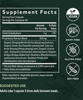 Gaia Herbs Energy Vitality - Energy Support Supplement to Maintain Healthy Energy and Levels - with Ginkgo, Ginseng, Green Tea, and Nettle* - 60 Vegan Liquid Phyto-Capsules (20-Day Supply)