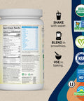Garden of Life Organic Vegan Vanilla Protein Powder - 22G Complete Plant Based Raw Protein & Bcaas Plus Probiotics & Digestive Enzymes For Easy Digestion Non-Gmo Gluten-Free Lactose Free 1.5 Lb
